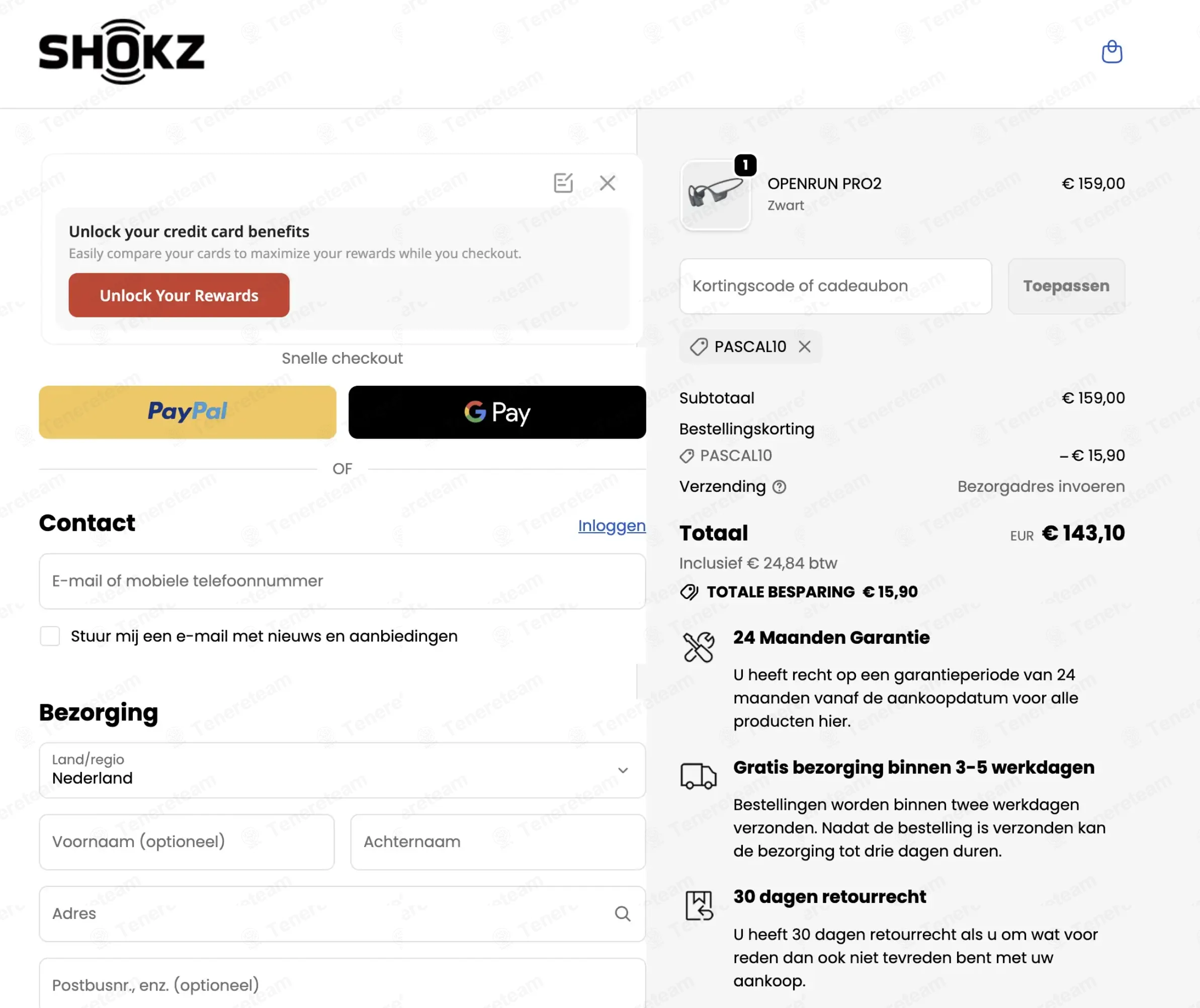 Shokz NL coupon code: 10% off with PASCAL10. Tested and valid as 1 month ago.