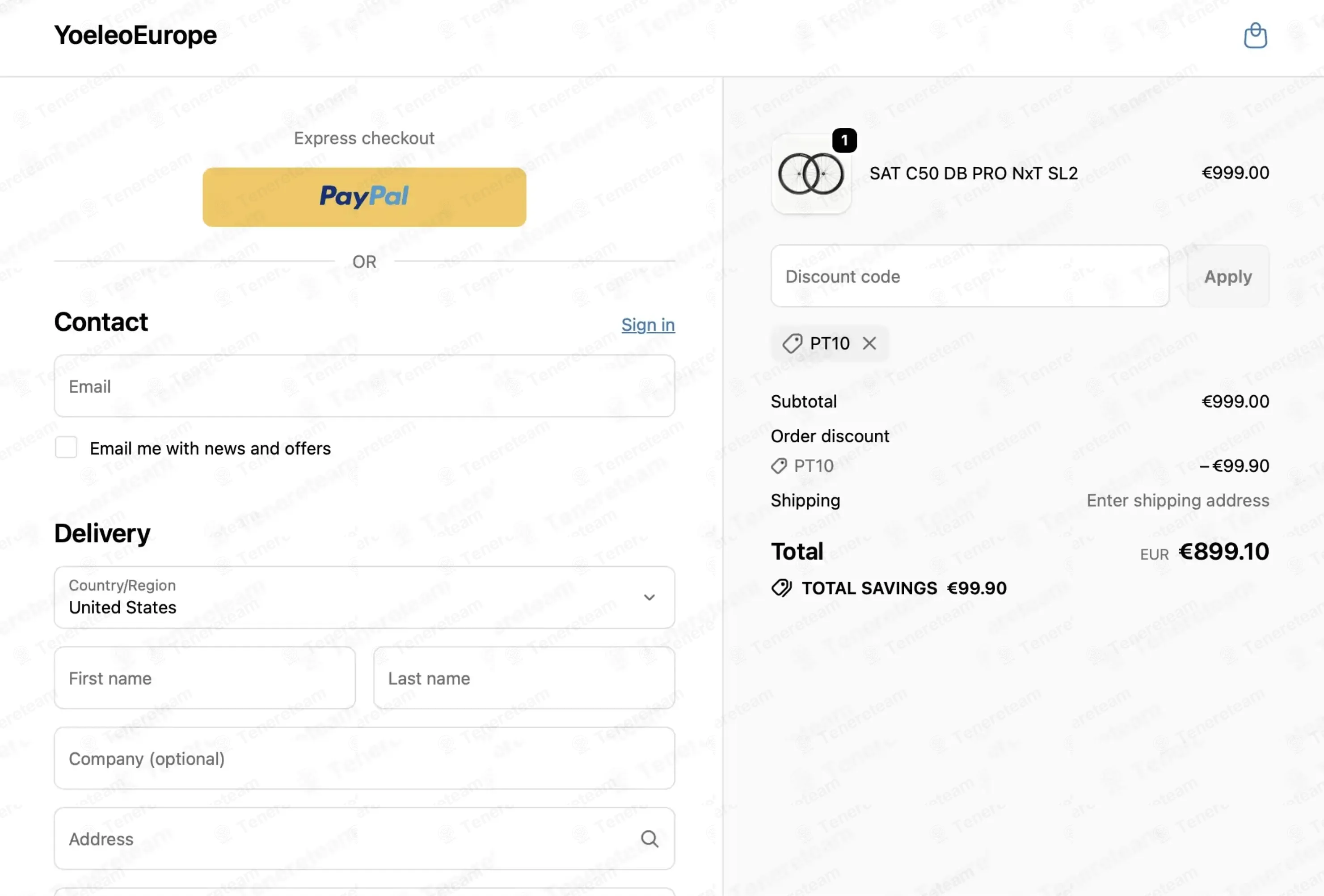 Yoeleo Europe coupon code: 10% off with PT10. Tested and valid as 2 months ago.
