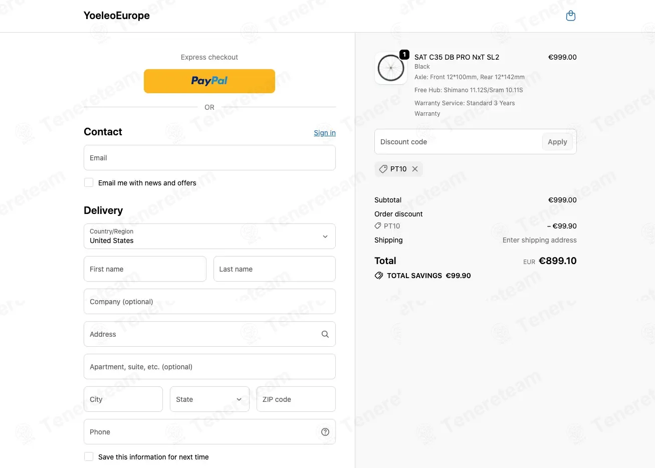 Yoeleo Europe coupon code: 10% off with PT10. Tested and valid as 2 months ago.