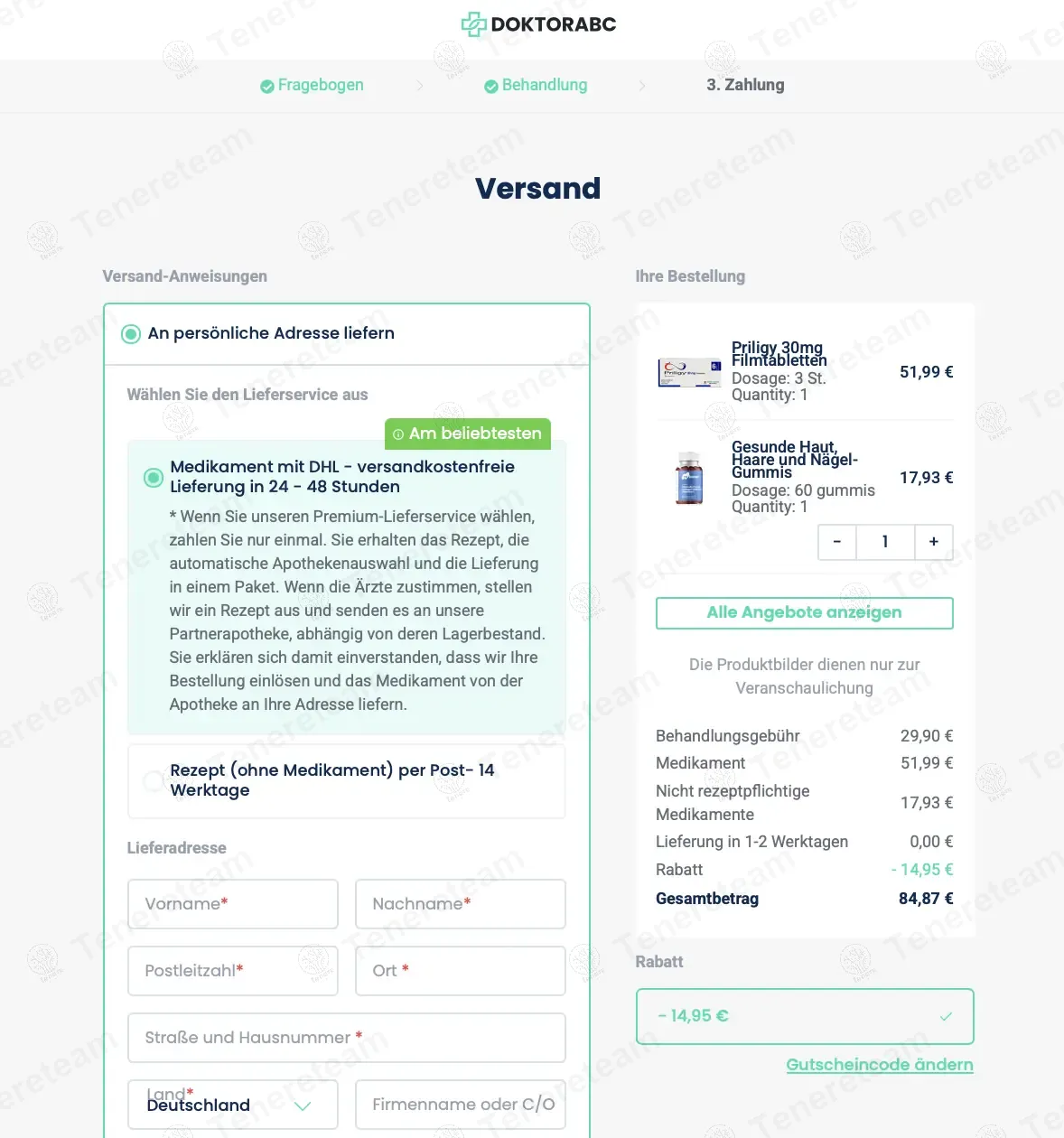 DoktorABC coupon code: 50% off with juin25. Tested and valid as 11 months ago.