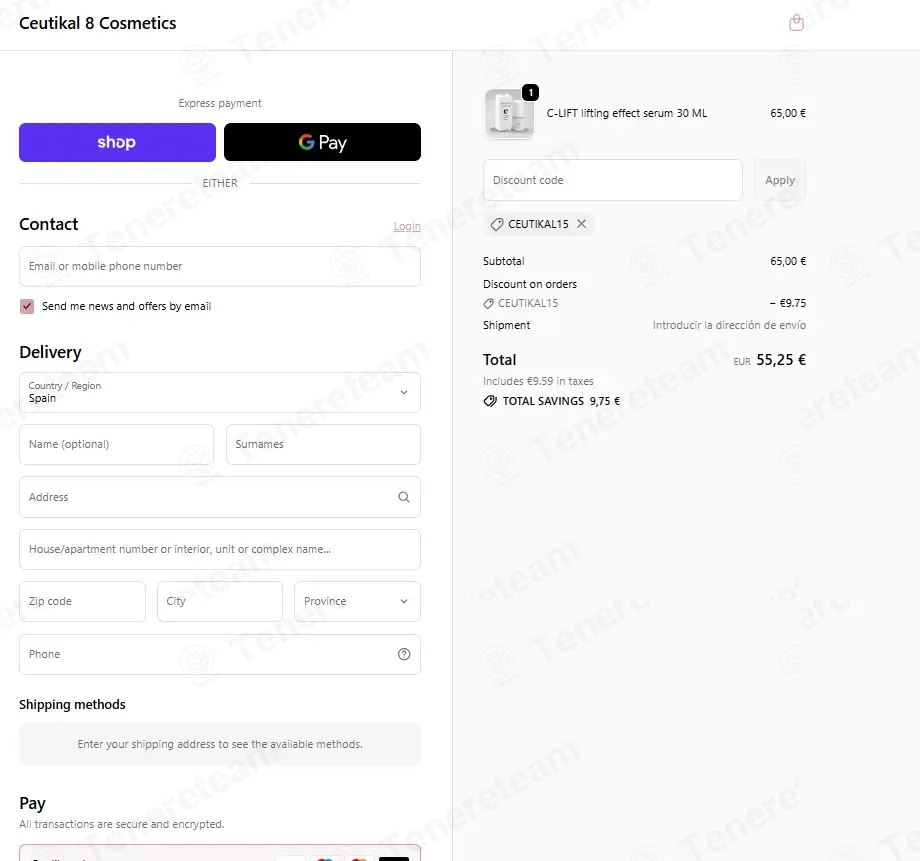 Ceutikal8 coupon code: 15% off with CEUTIKAL15. Tested and valid as 2 days ago.
