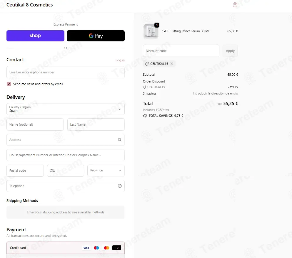 Ceutikal8 coupon code: 15% off with CEUTIKAL15. Tested and valid as 2 days ago.
