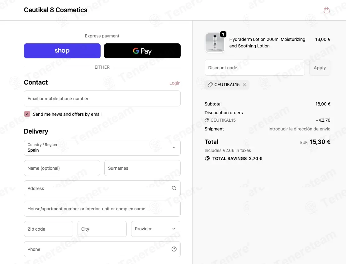 Ceutikal8 coupon code: 15% off with CEUTIKAL15. Tested and valid as 2 days ago.