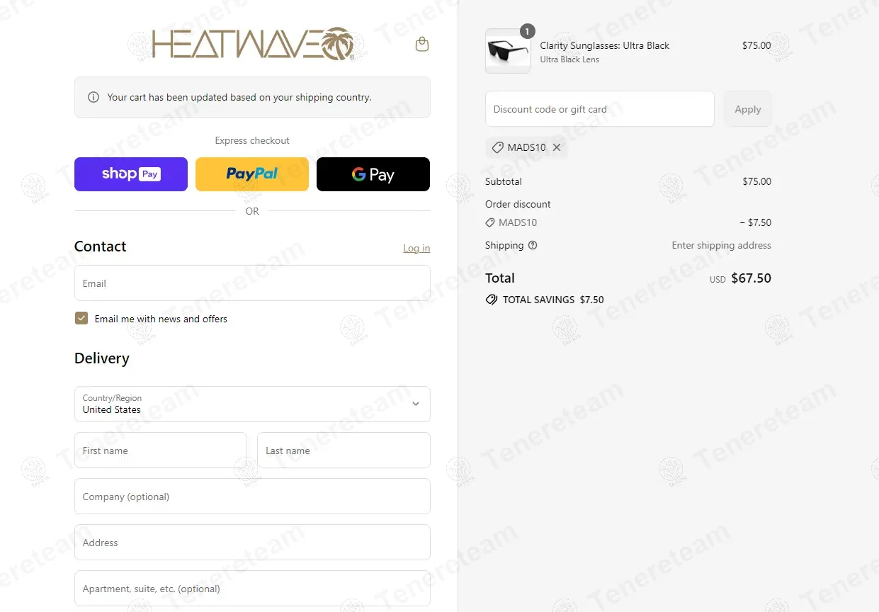 Heat Wave Visual coupon code: 10% off with MADS10. Tested and valid as 8 months ago.
