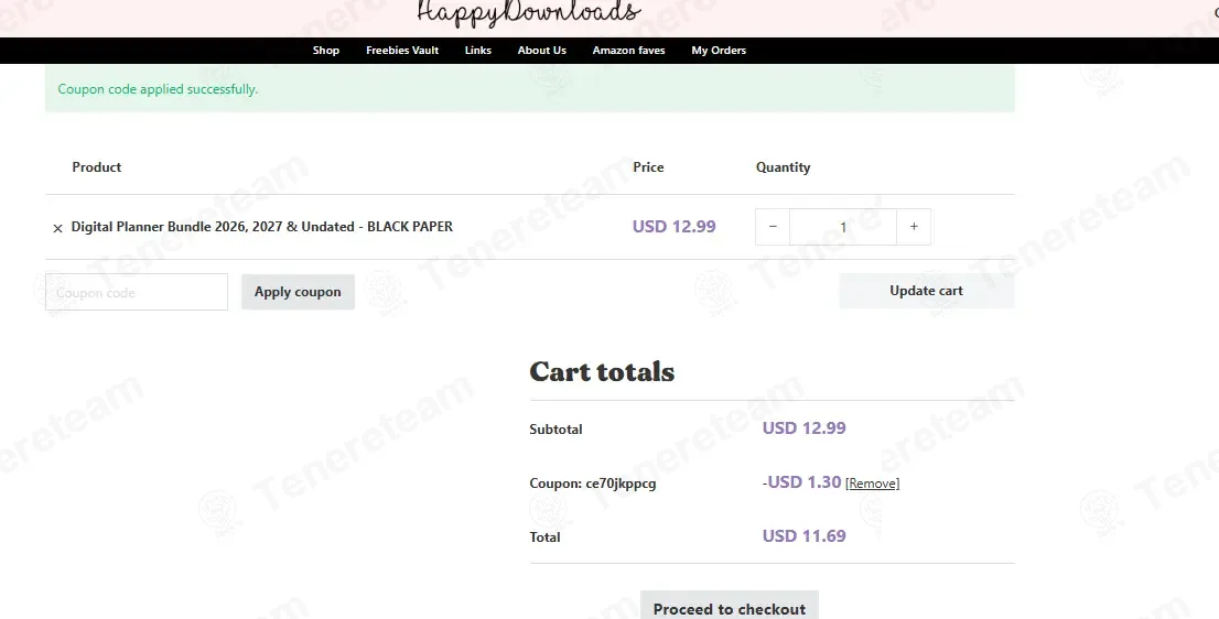Happy Downloads coupon code: 10% off with CE70JKPPCG. Tested and valid as 2 weeks ago.