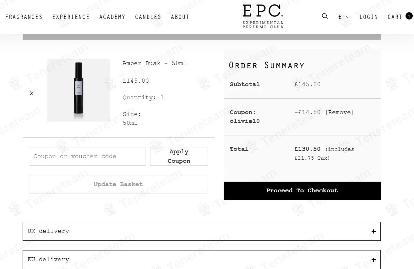 50% OFF Experimental Perfume Club Coupon Codes - January 2026 Promo Codes