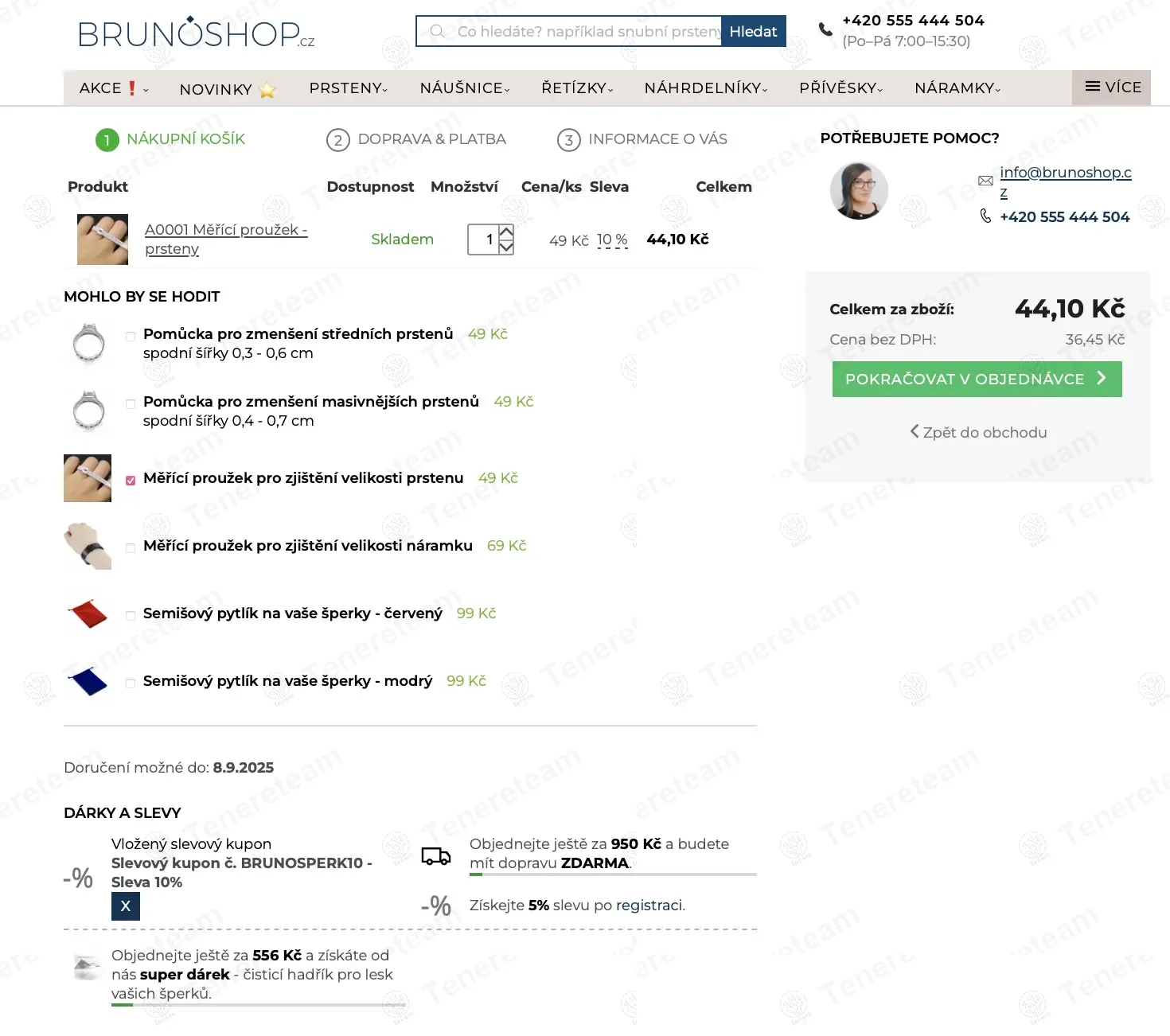 Brunoshop CZ coupon code: 10% off with BRUNOSPERK10. Tested and valid as 9 months ago.