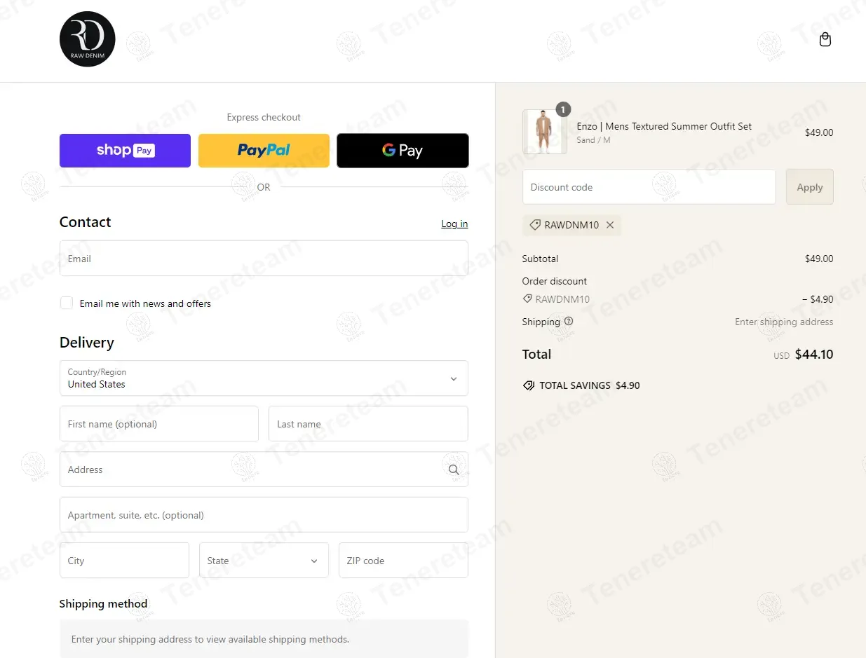 Raw Denim UK coupon code: 10% off with RAWDNM10. Tested and valid as 1 year ago.