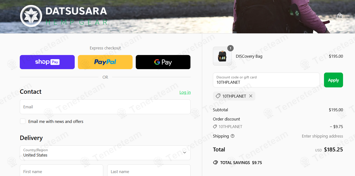 Datsusara coupon code: 5% off with 10THPLANET. Tested and valid as 1 year ago.