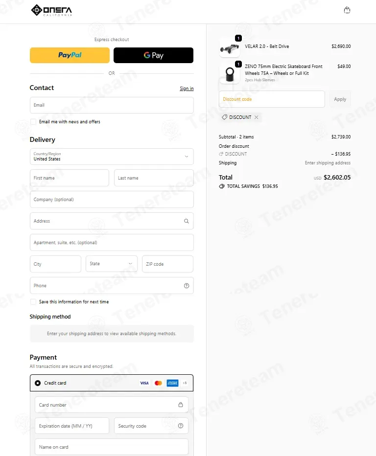 Onsra California coupon code: 5% off with DISCOUNT. Tested and valid as 1 month ago.