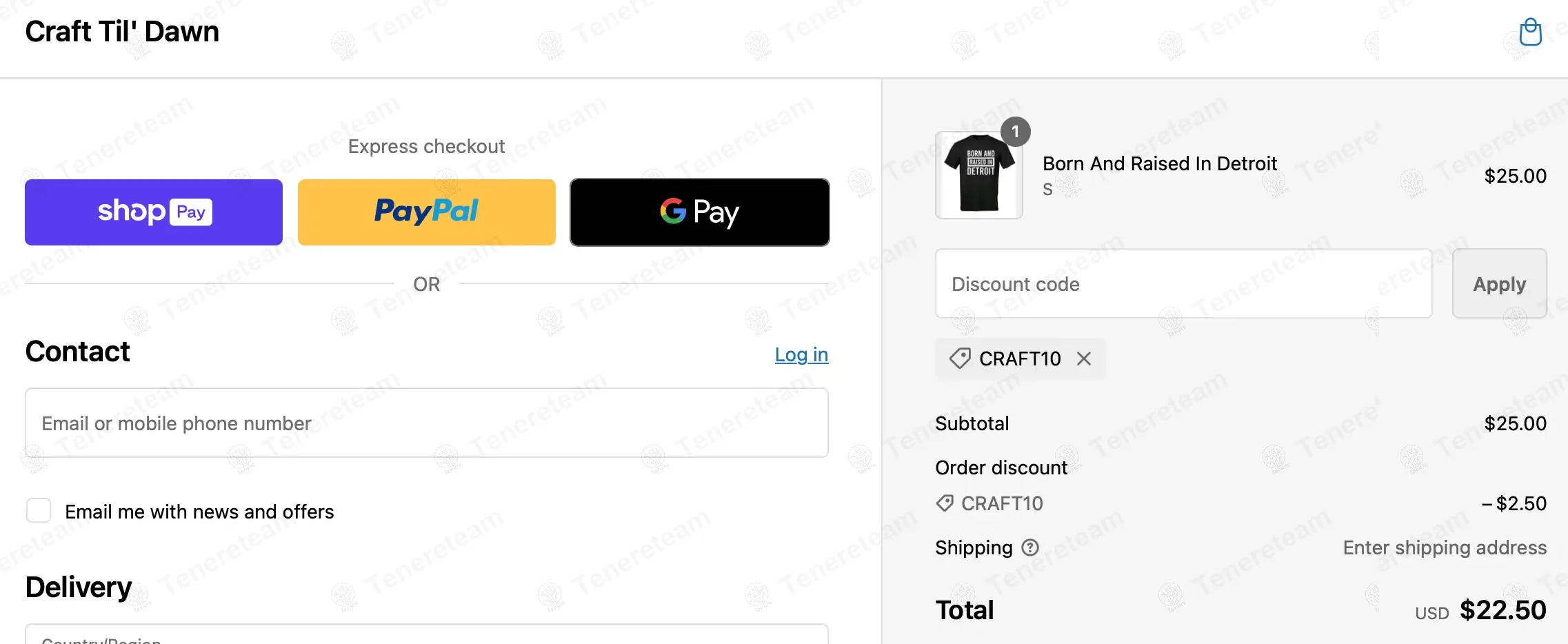 Craft Til Dawn coupon code: 10% off with CRAFT10. Tested and valid as 1 year ago.