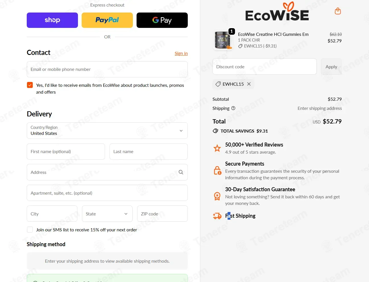 Ecowise Vitamins coupon code: 20% off with ECOBOOST20. Tested and valid as 11 hours ago.