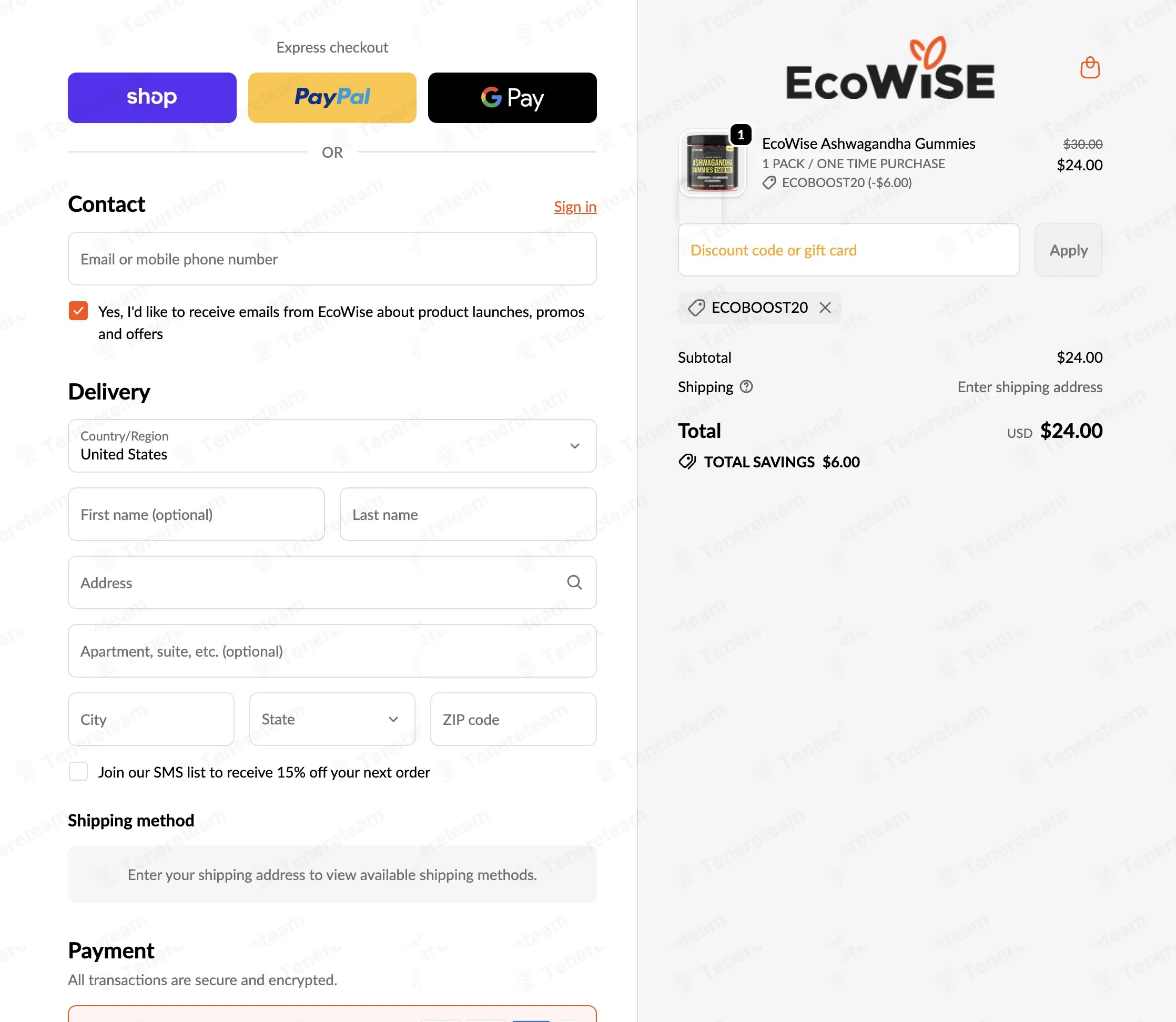 Ecowise Vitamins coupon code: 20% off with ECOBOOST20. Tested and valid as 11 hours ago.