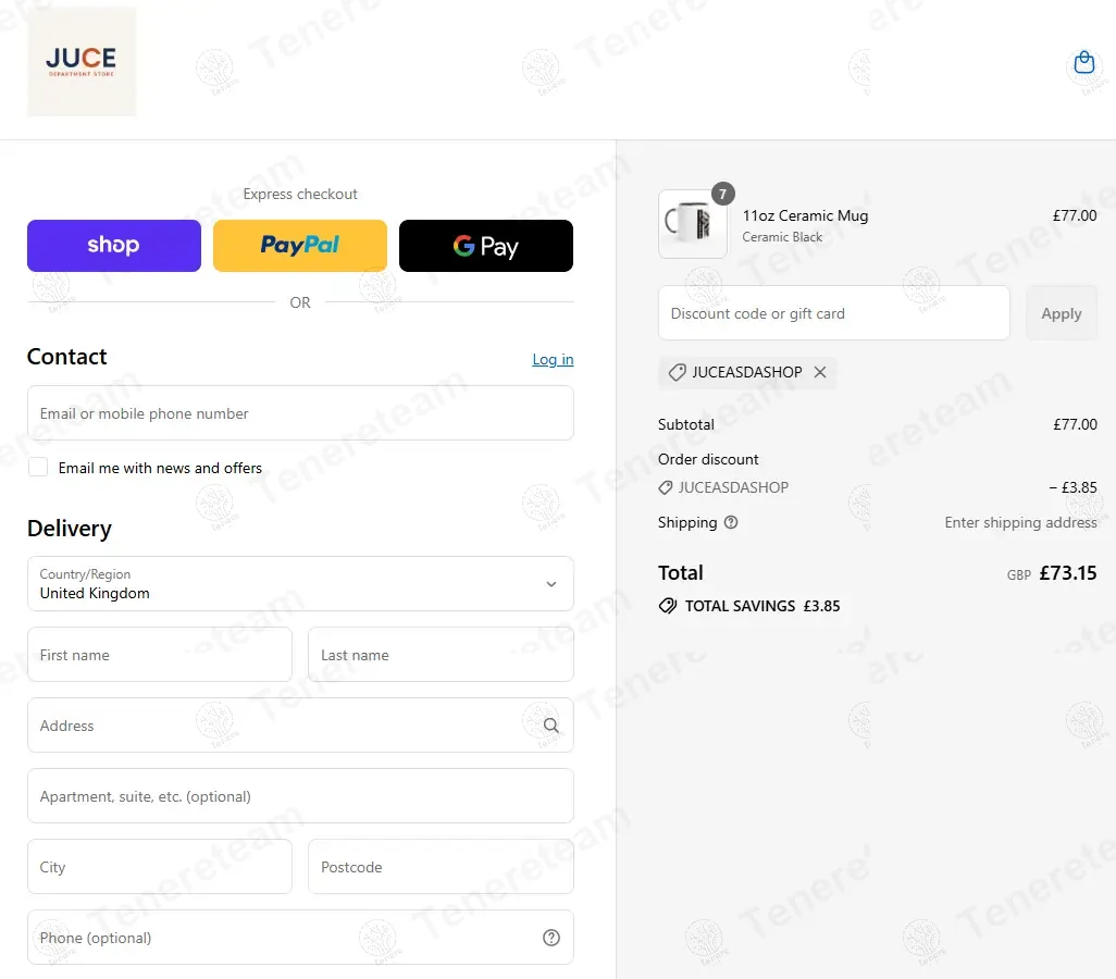 JUCE coupon code: 5% off with JUCEASDASHOP. Tested and valid as 9 months ago.