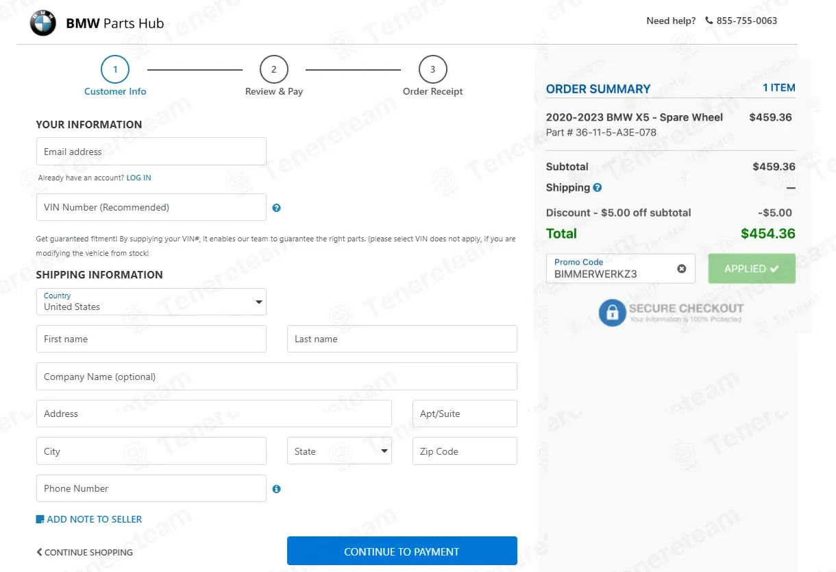Bmw Parts Hub coupon code: $5 off with BIMMERWERKZ3. Tested and valid as 6 months ago.