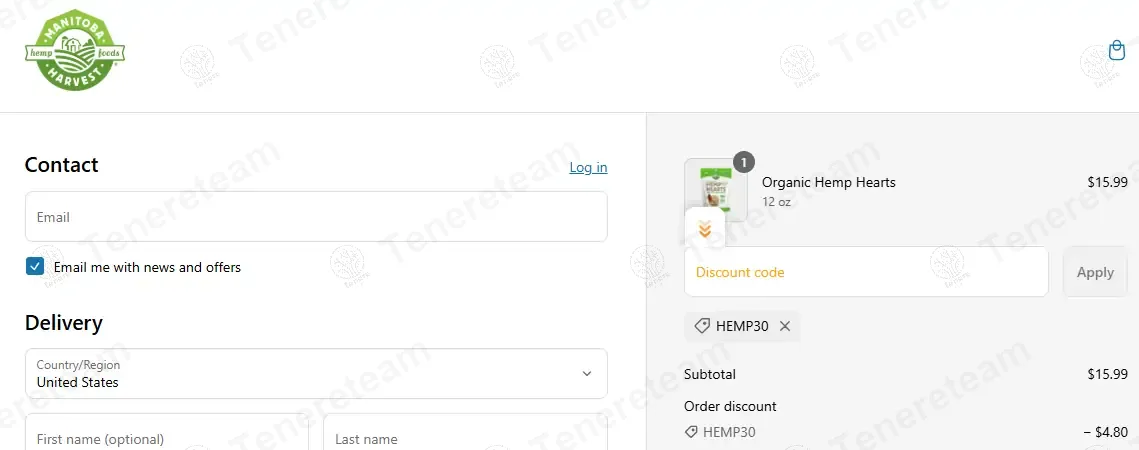 Manitoba Harvest coupon code: 30% off with HEMP30. Tested and valid as 1 year ago.