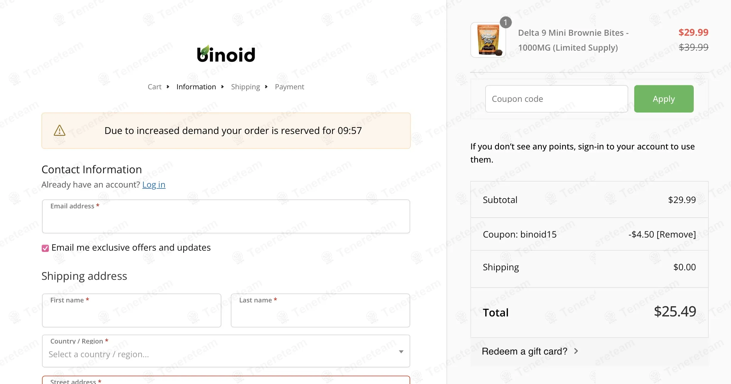Binoid coupon code: 15% off with BINOID15. Tested and valid as 1 year ago.