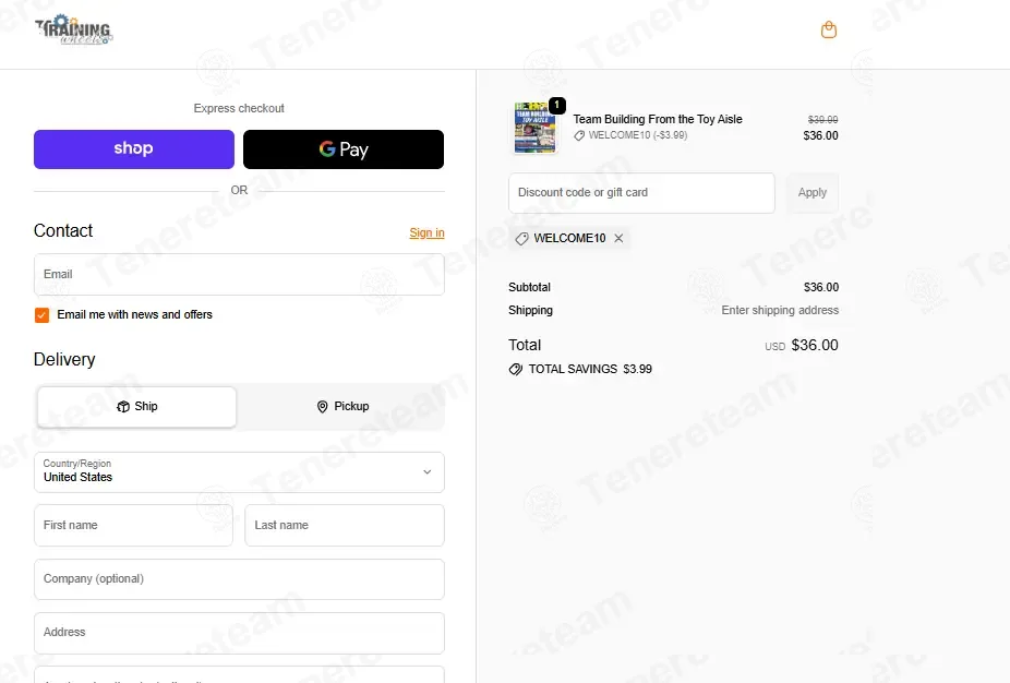 Training Wheels Gear coupon code: 10% off with WELCOME10. Tested and valid as 1 month ago.