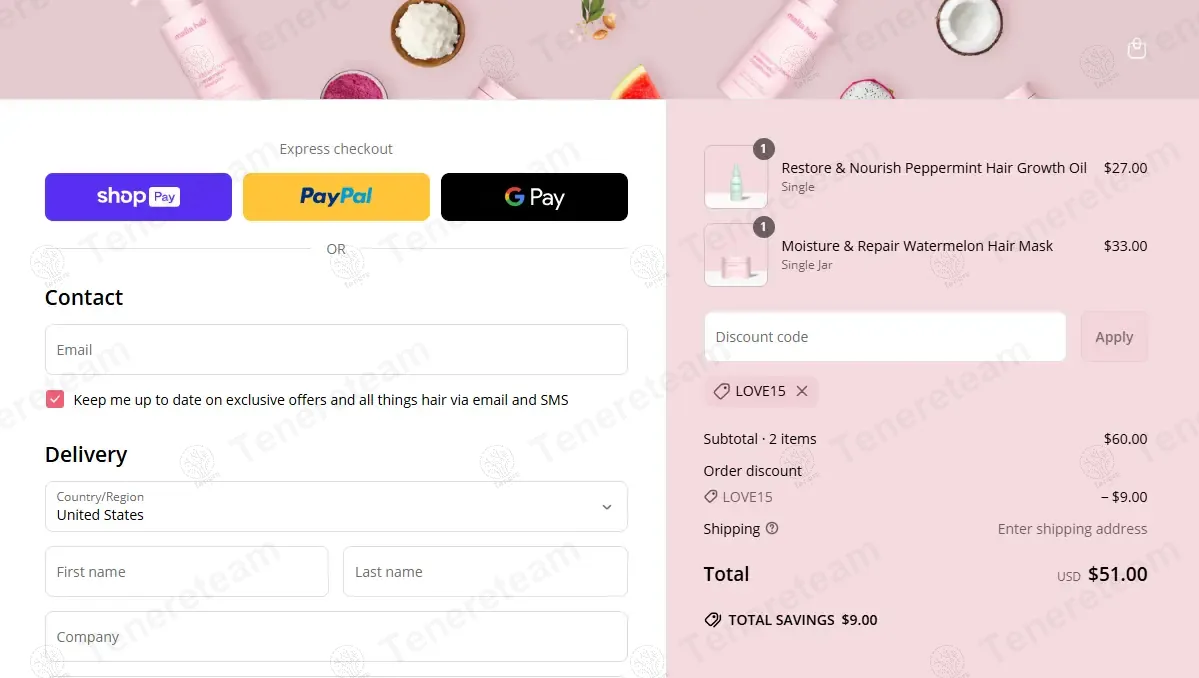 Malia Hair coupon code: 15% off with LOVE15. Tested and valid as 1 year ago.