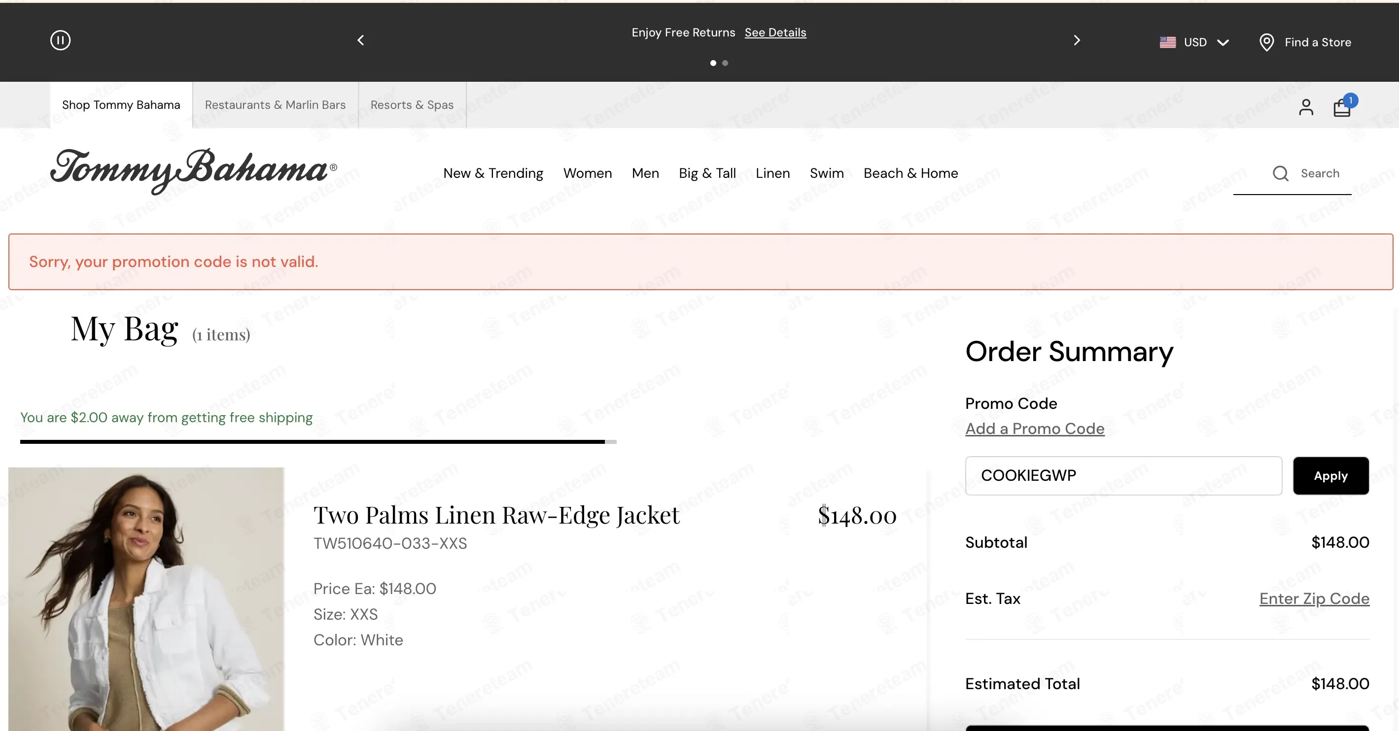 Tommy Bahama coupon code: Sale off with COOKIEGWP. Tested and valid as 21 hours ago.