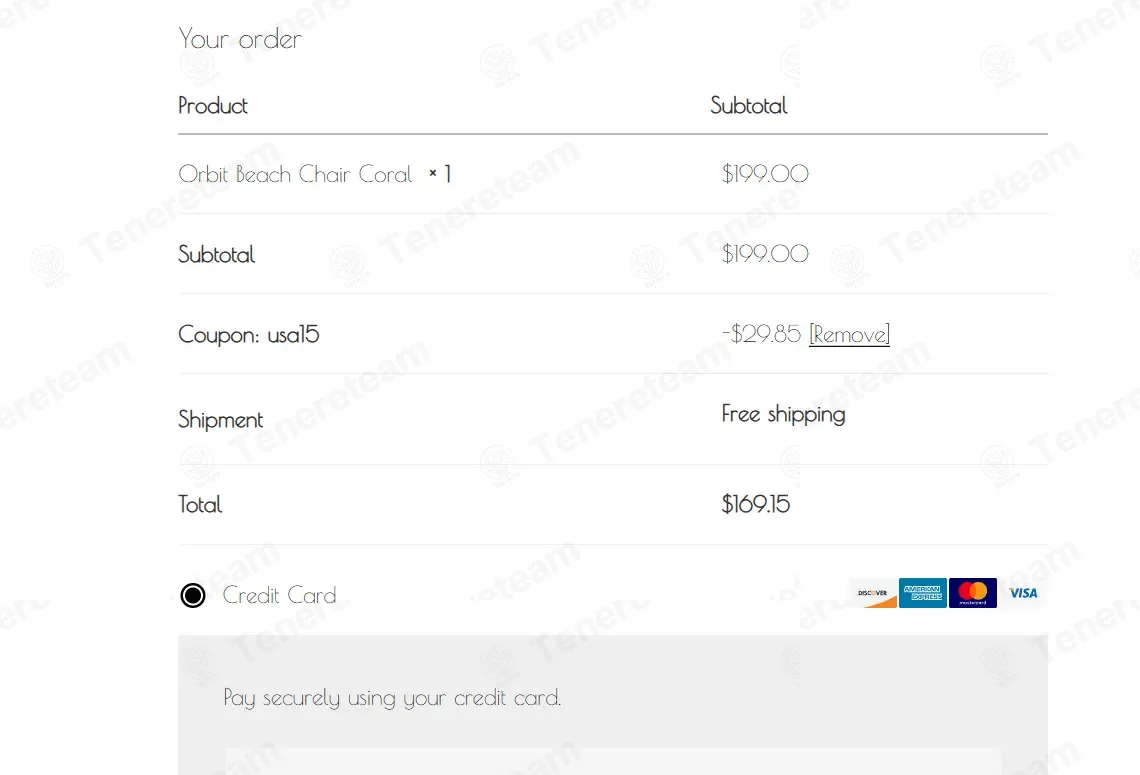 Orbit Beach Chair coupon code: 15% off with usa15. Tested and valid as 3 weeks ago.