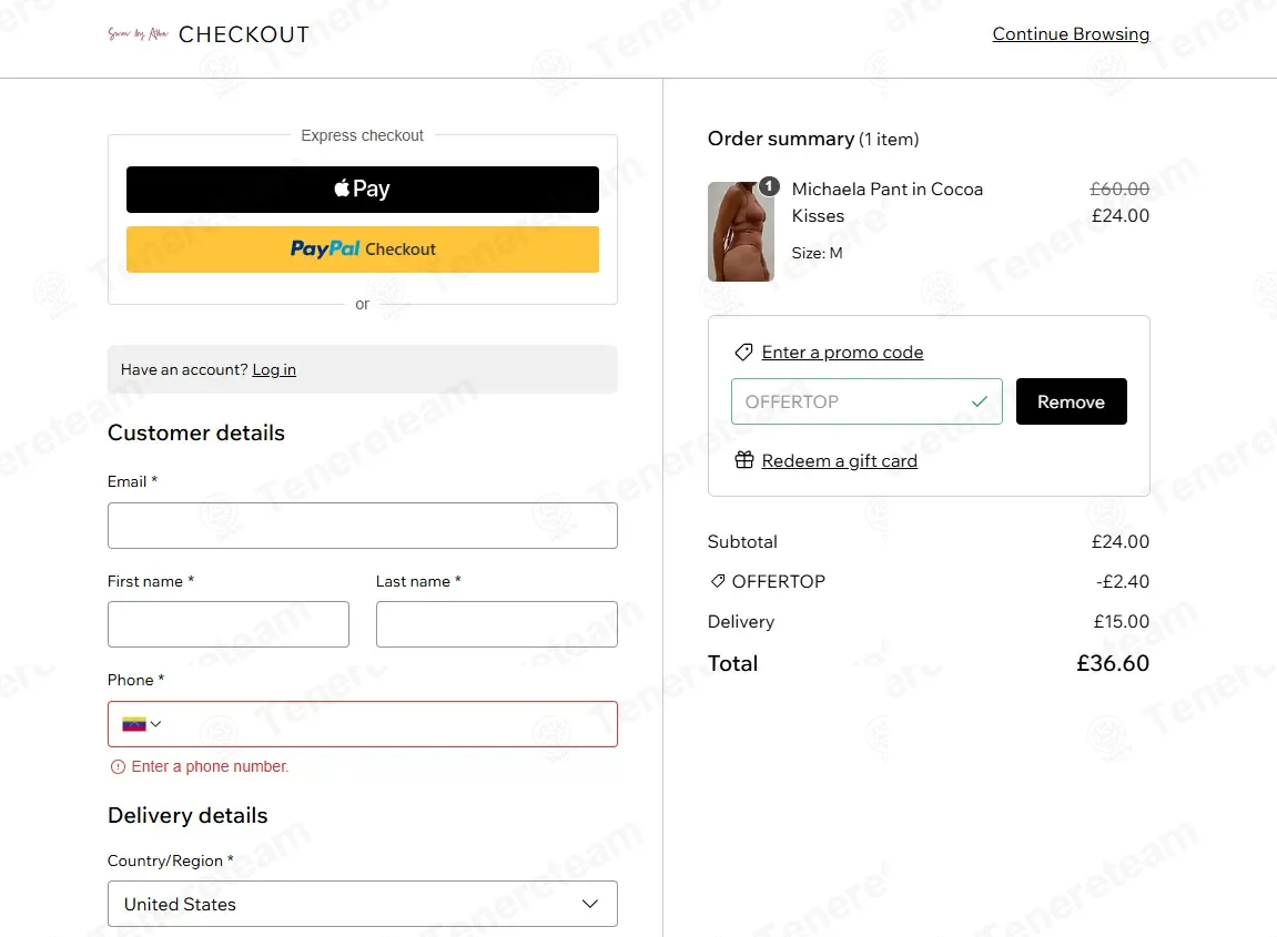 Swim by Alba coupon code successfully applied at checkout