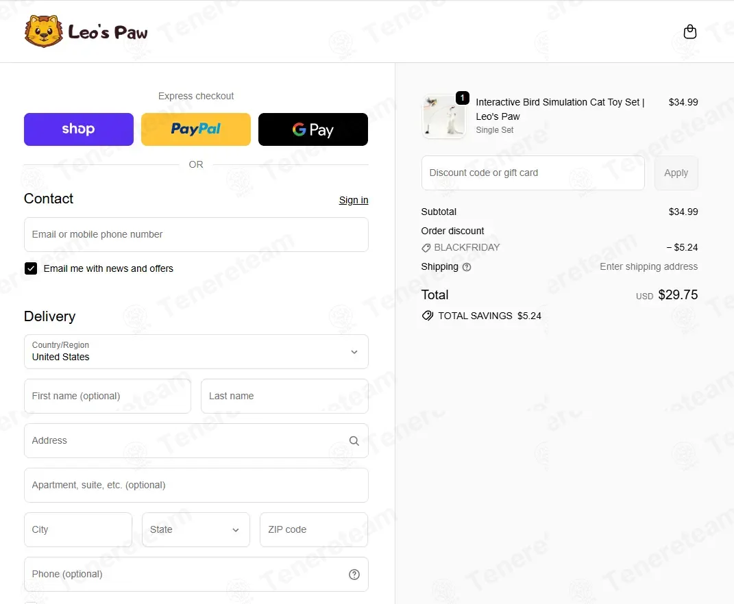 Leos Paw coupon code: 15% off with BLACKFRIDAY. Tested and valid as 6 months ago.
