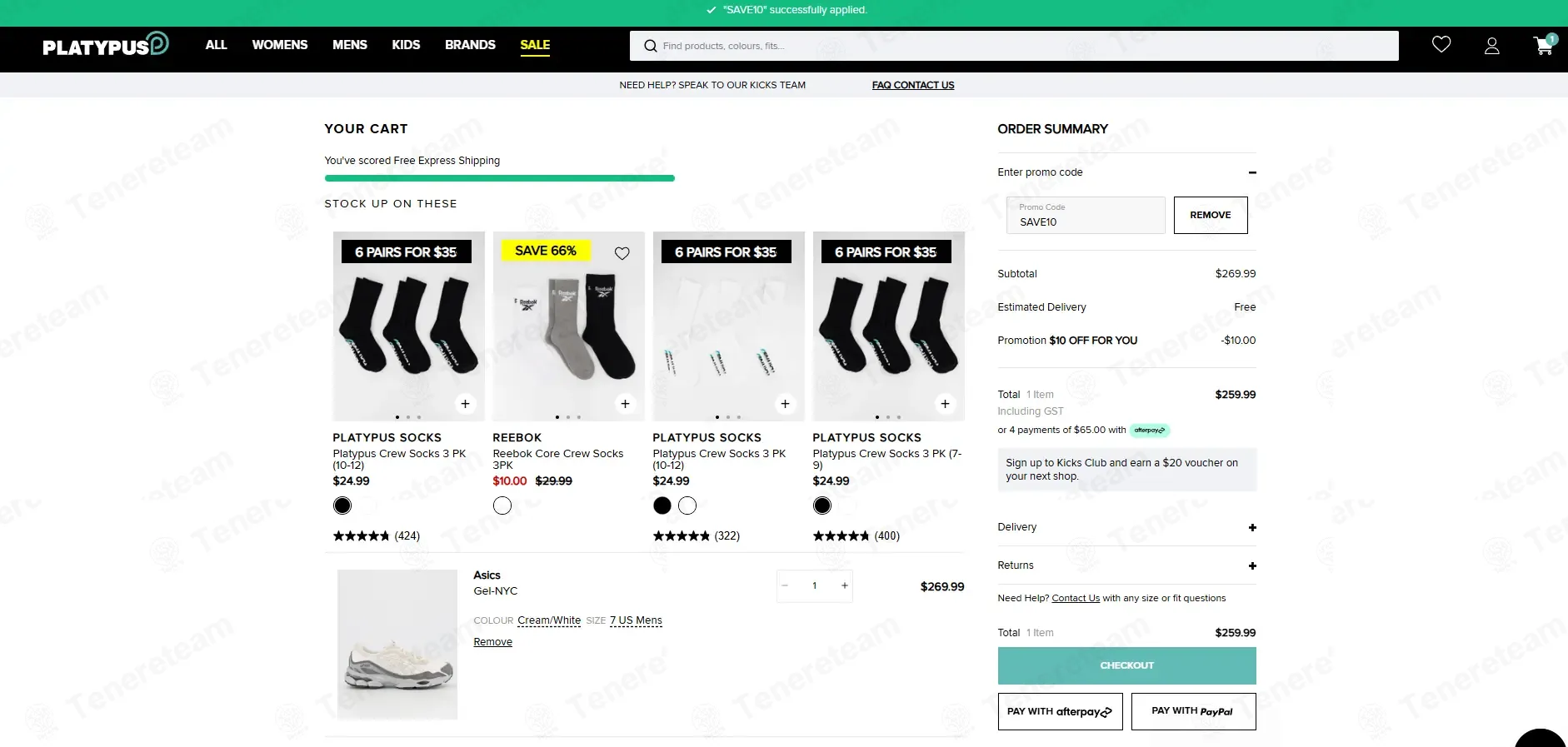 Platypus NZ coupon code: $10 off with SAVE10. Tested and valid as 3 weeks ago.