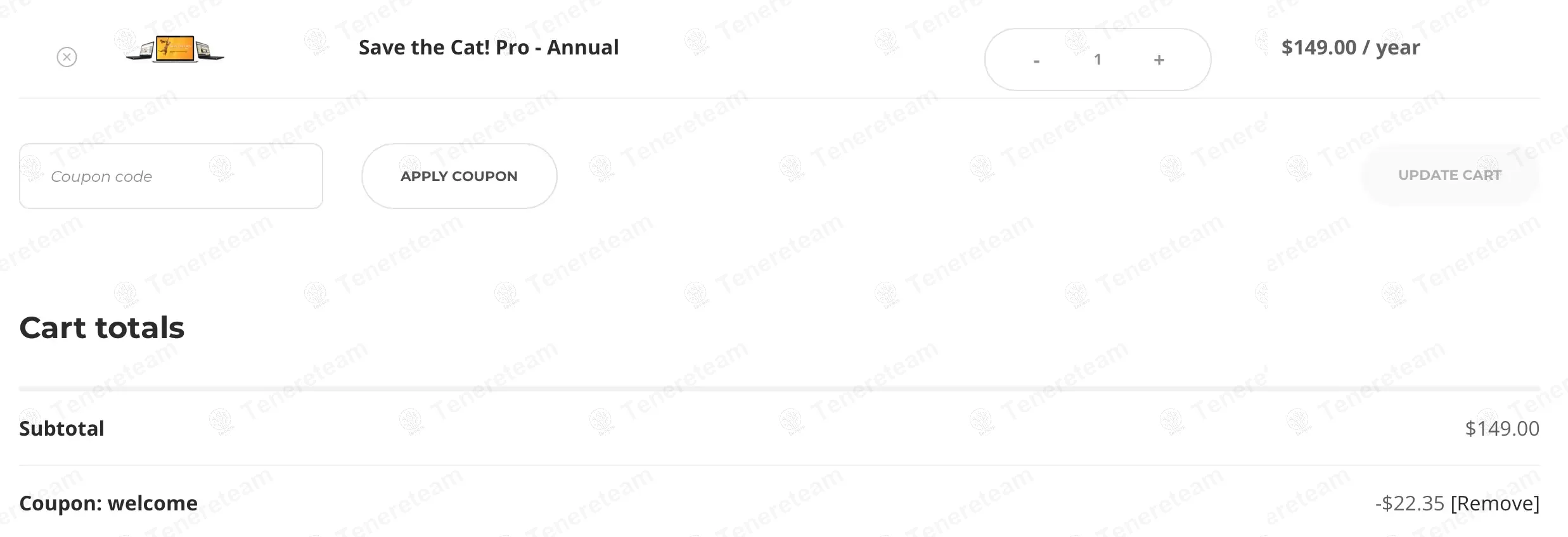 Save The Cat apply coupon code