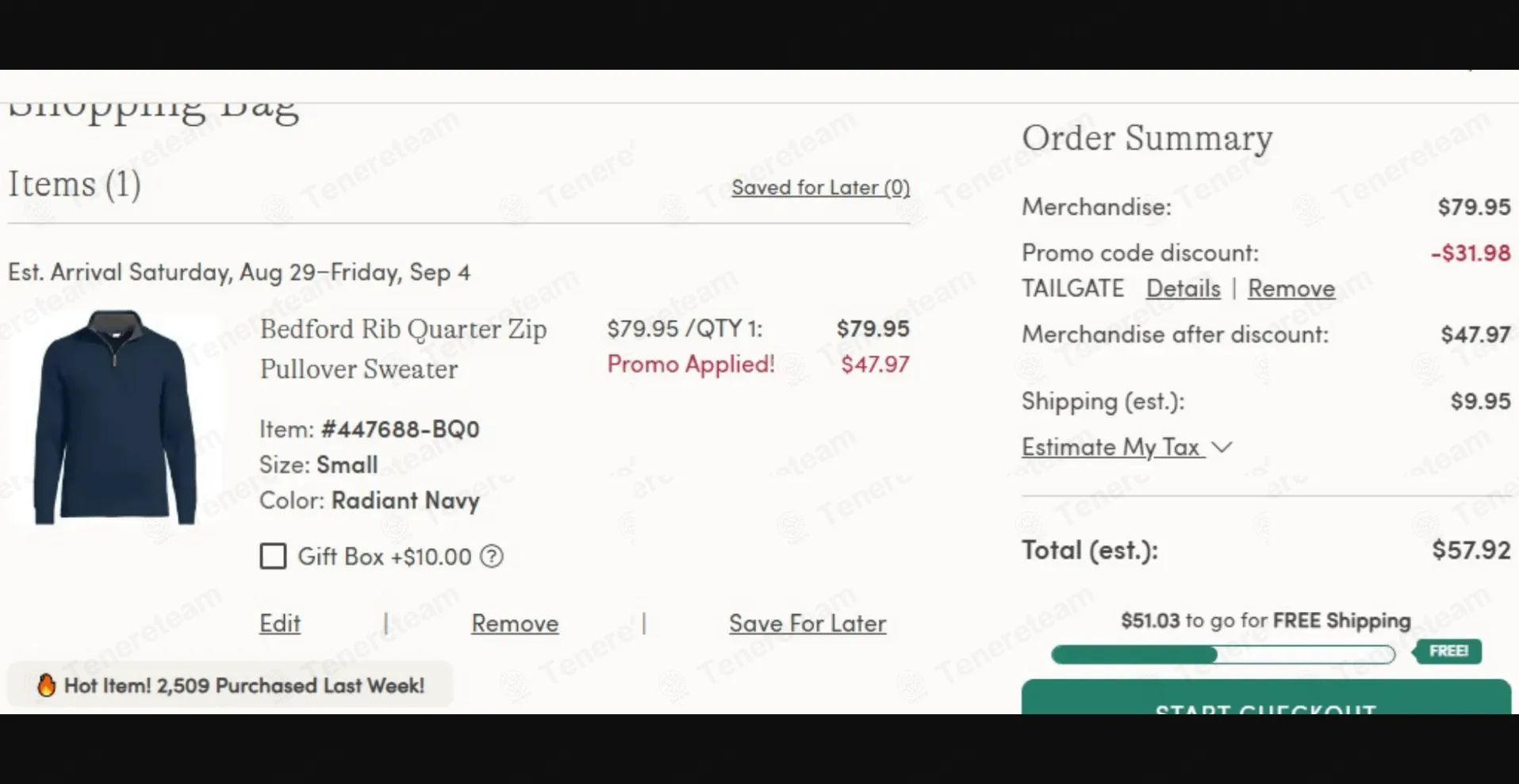 Lands' End coupon code: Sale off with TAILGATE. Tested and valid as 6 days ago.