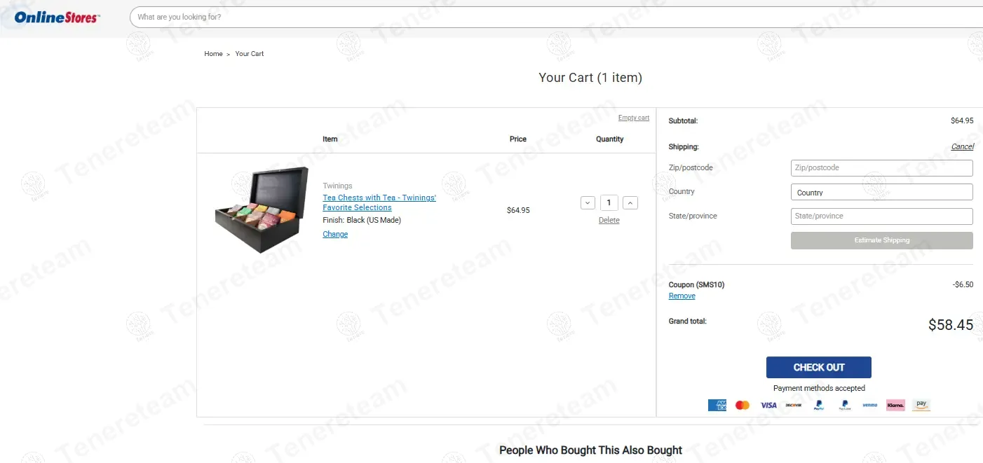 Online Stores coupon code: 10% off with SMS10. Tested and valid as 1 year ago.
