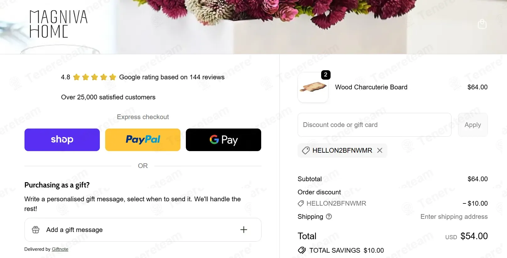 Magniva Home apply coupon code