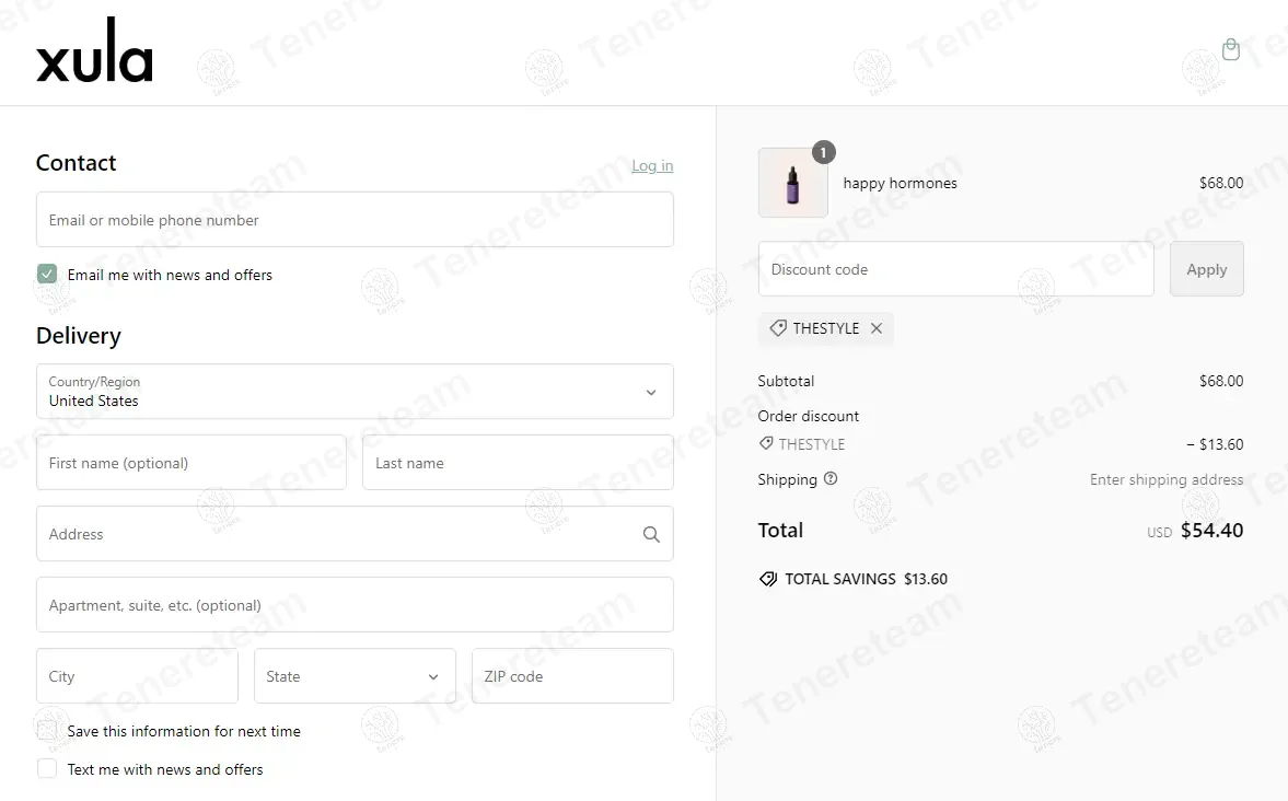 Xula coupon code: 20% off with THESTYLE. Tested and valid as 1 year ago.