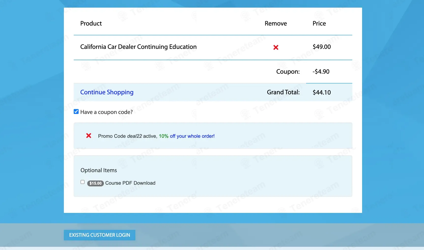 Online Auto Dealer Ed coupon code: 10% off with DEAL22. Tested and valid as 3 days ago.