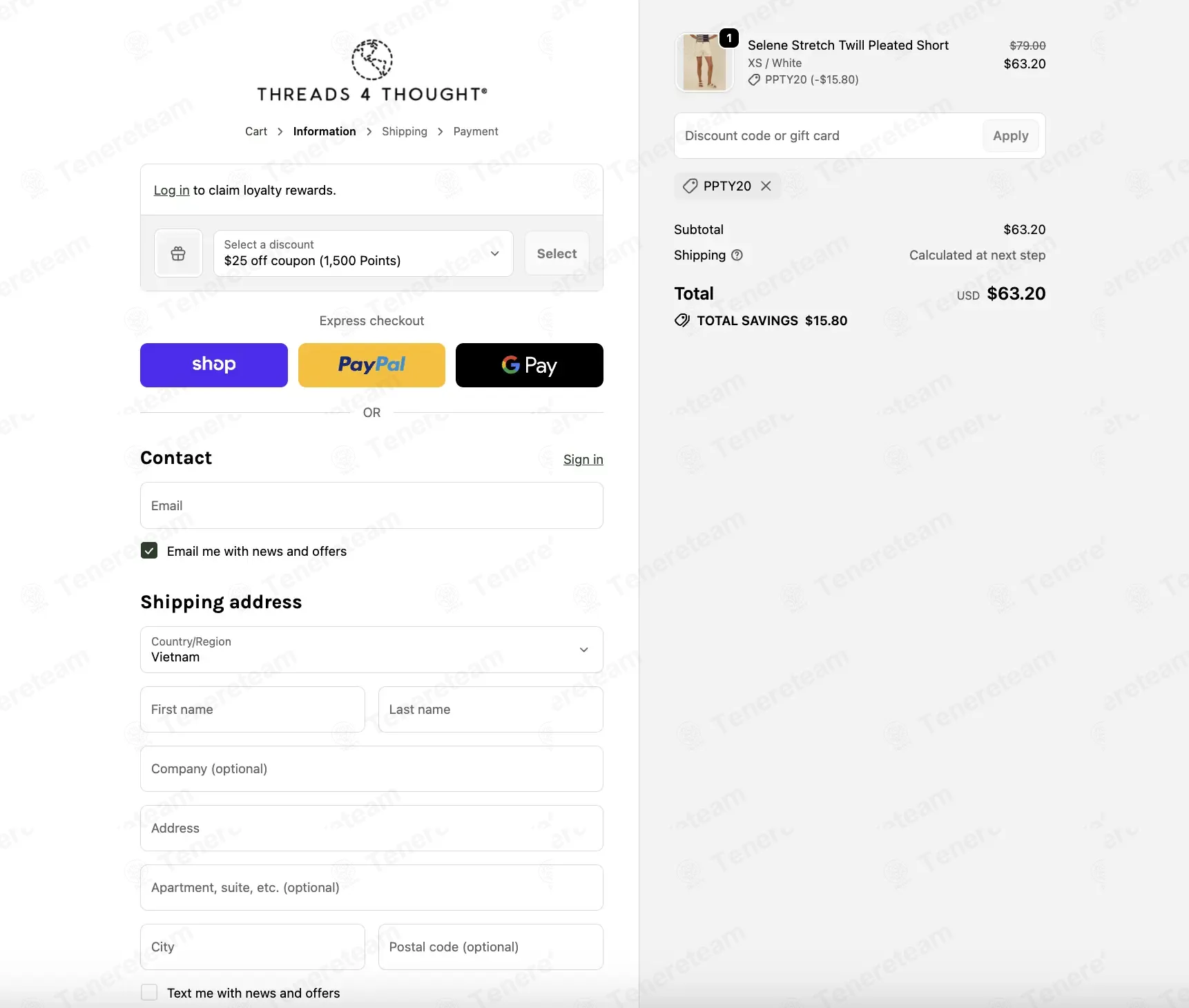 Threads 4 Thought coupon code: 20% off with PPTY20. Tested and valid as 1 month ago.