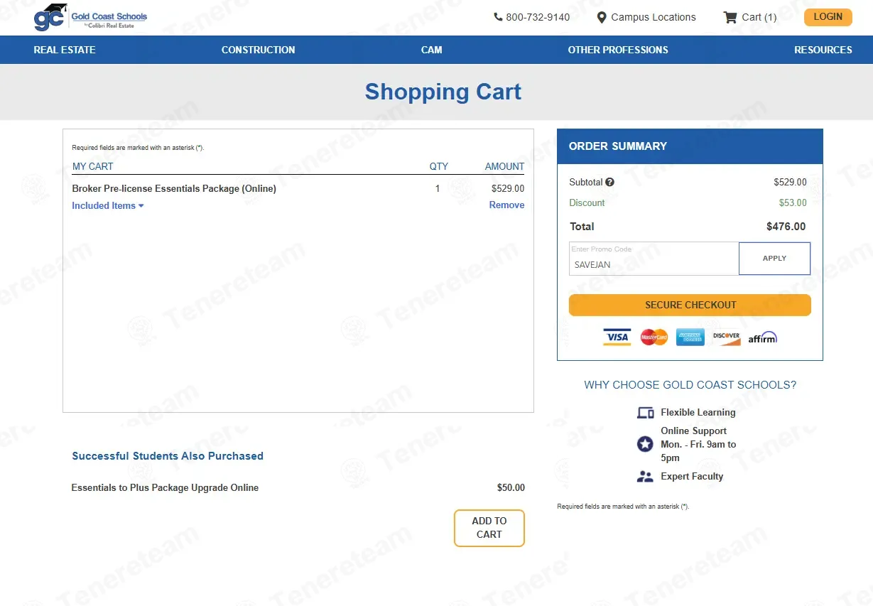 Gold Coast Schools coupon code: 10% off with SAVEJAN. Tested and valid as 1 month ago.
