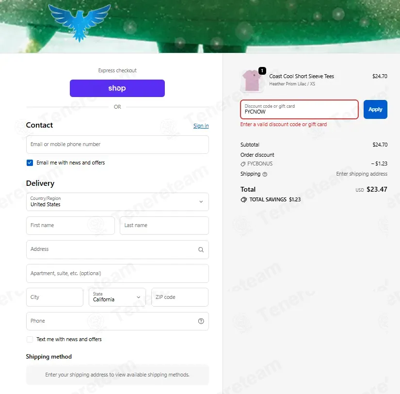 Find Your Coast coupon code: 10% off with FYCNOW. Tested and valid as 1 month ago.