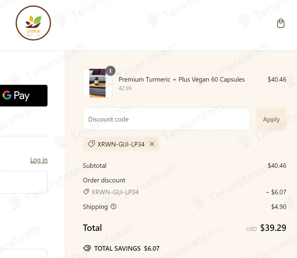 I Love Jinka coupon code: 15% off with XRWN-GIJI-LP34. Tested and valid as 1 year ago.
