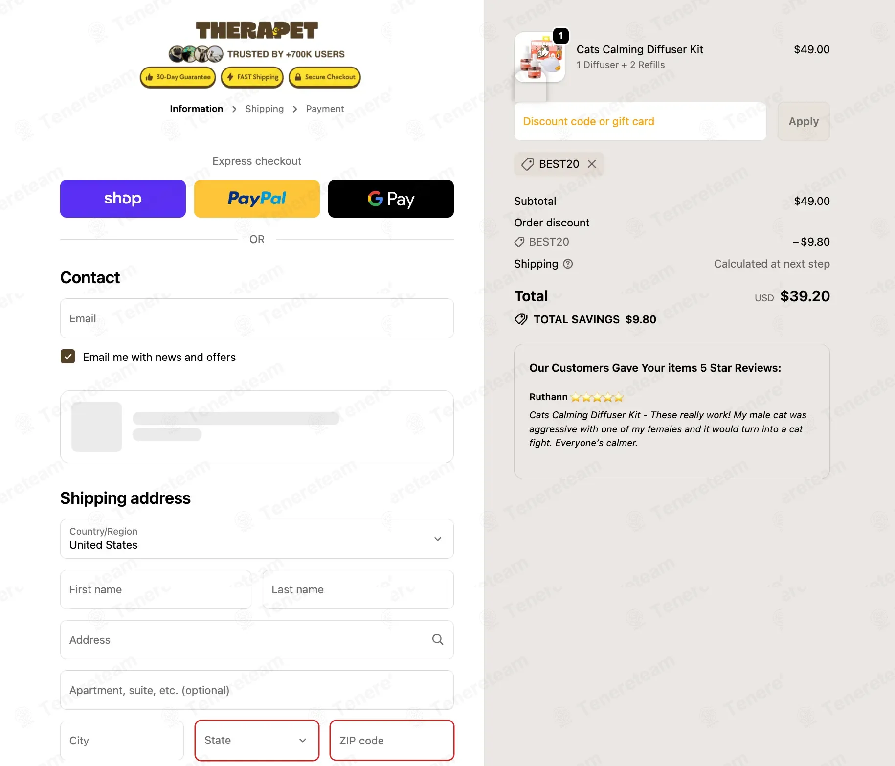 Therapetmd coupon code: 20% off with BEST20. Tested and valid as 5 months ago.
