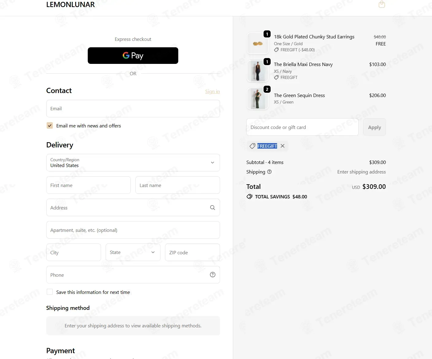 Lemon Lunar coupon code: Sale off with FREEGIFT. Tested and valid as 3 months ago.
