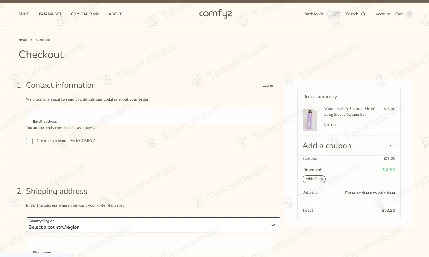 Comfyz coupon code: 10% off with CFBK10. Tested and valid as 1 year ago.