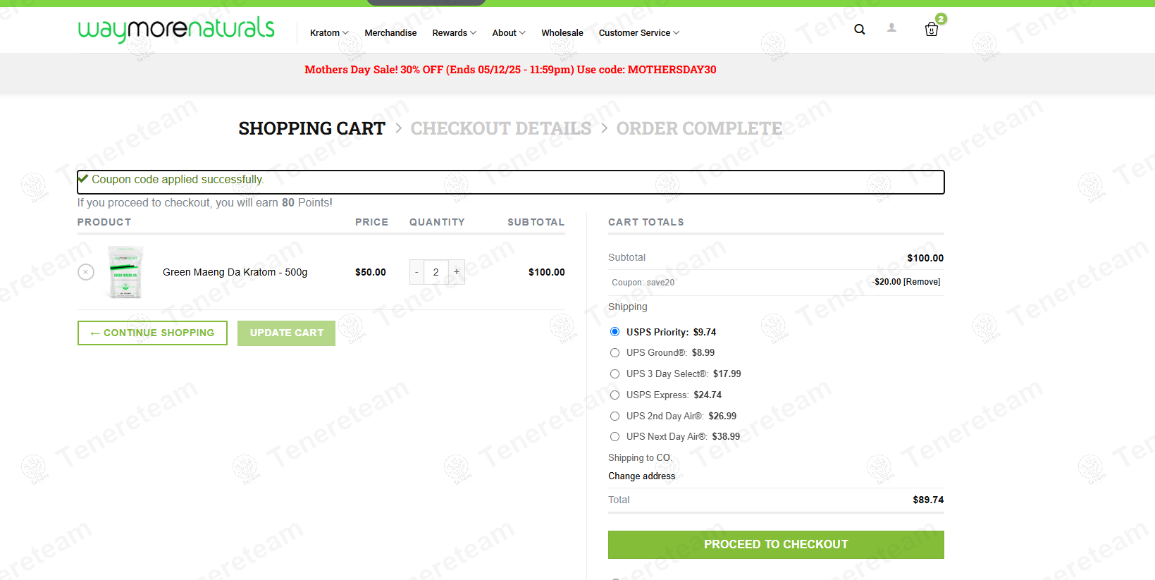 Way More Naturals coupon code: 20% off with SAVE20. Tested and valid as 1 year ago.
