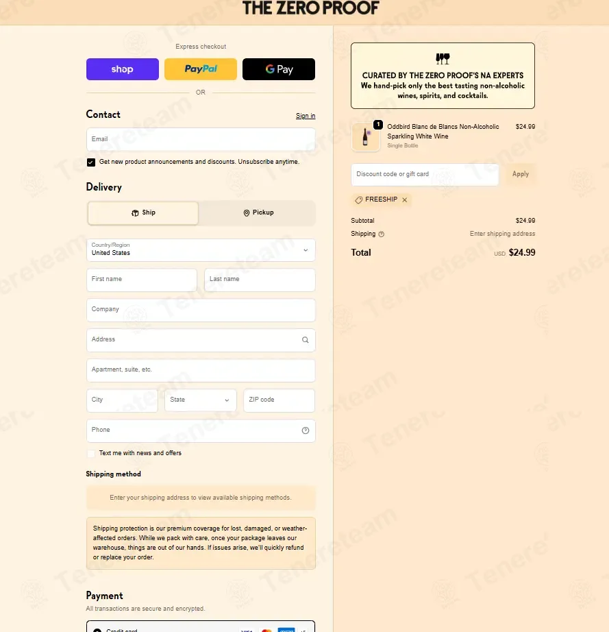The Zero Proof coupon code: Sale off with FREESHIP. Tested and valid as 1 hour ago.