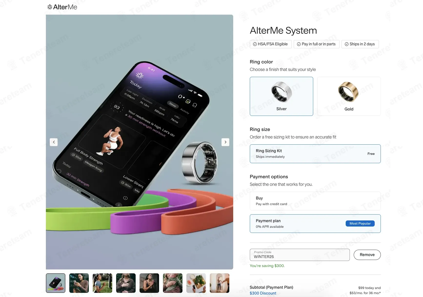 Alter Me coupon code: 25% off with WINTER25. Tested and valid as 5 days ago.