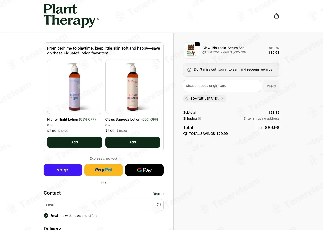 Plant Therapy coupon code: 25% off with BDAY251J2PR4EN. Tested and valid as 1 week ago.