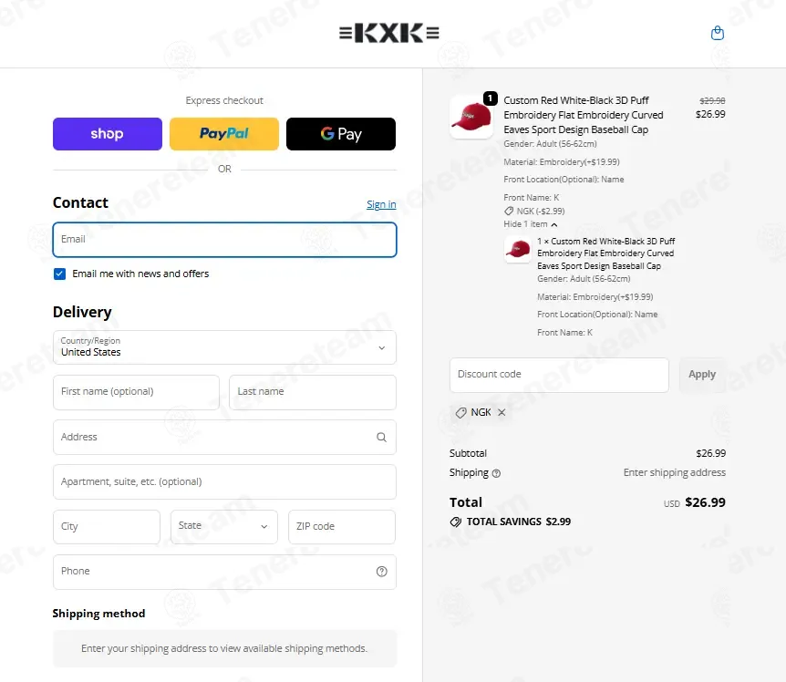 Kxkshop coupon code: 10% off with NGK. Tested and valid as 1 month ago.