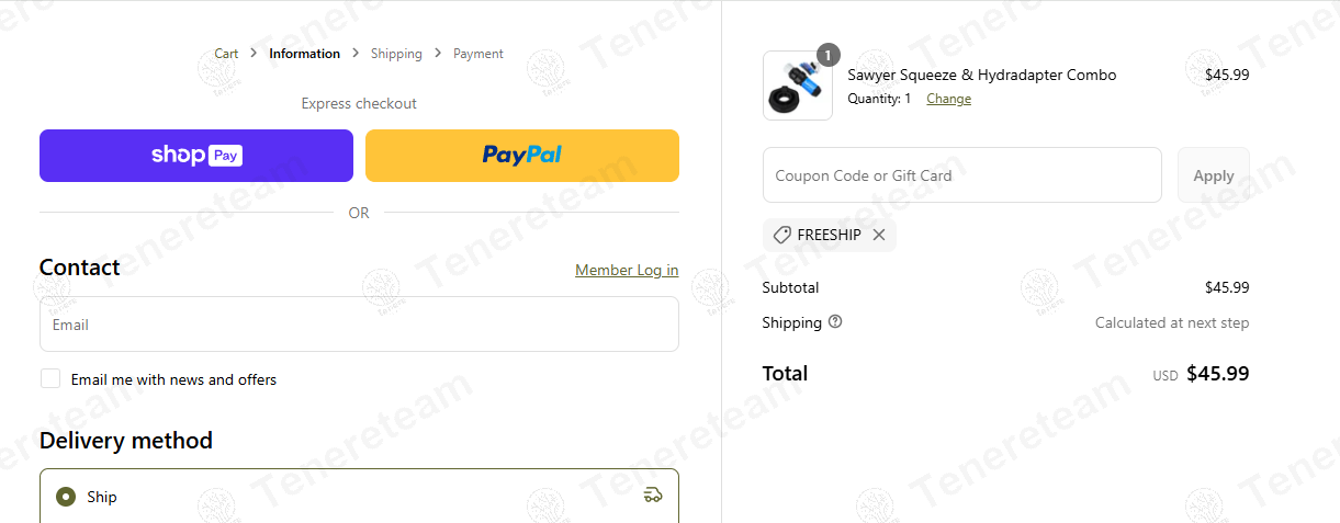 Self Reliance Outfitters coupon code: Sale off with FREESHIP. Tested and valid as 8 months ago.