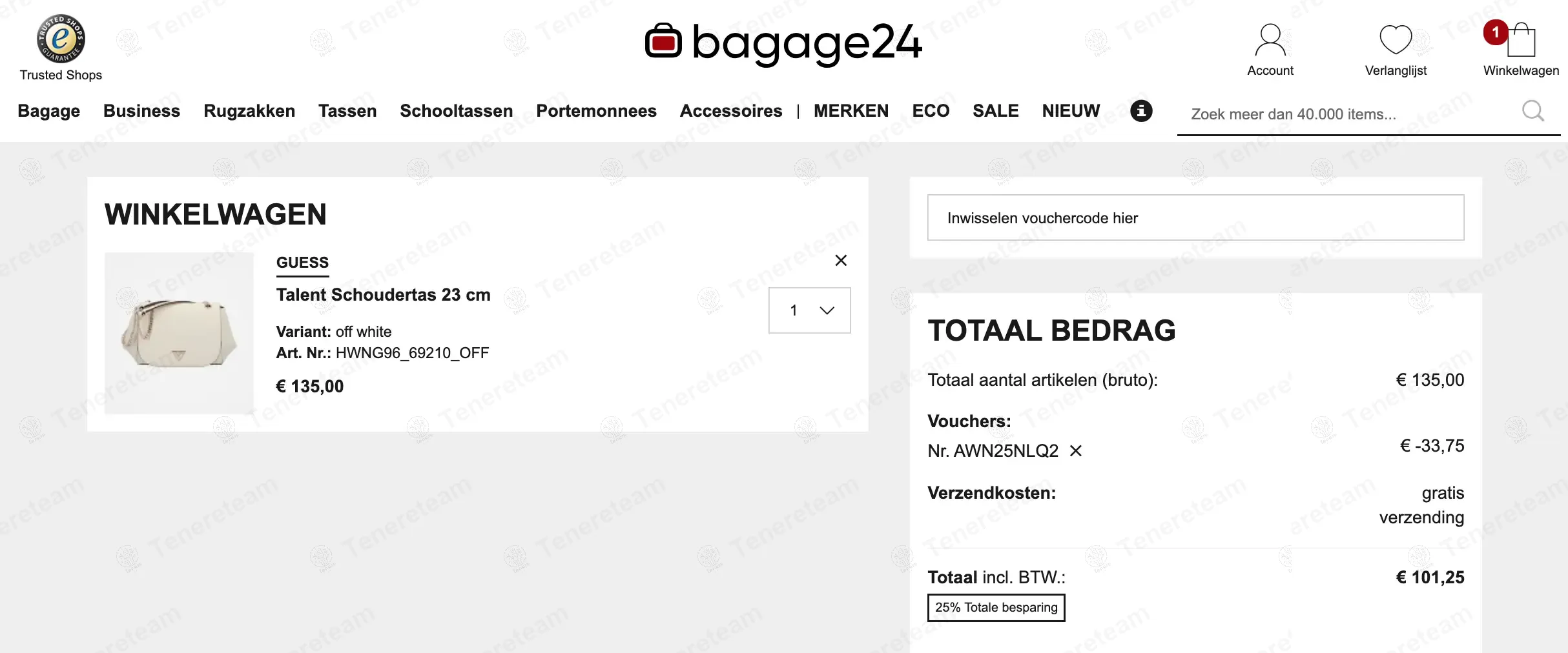 Bagage24 NL coupon code: 25% off with AWN25NLQ2. Tested and valid as 1 year ago.