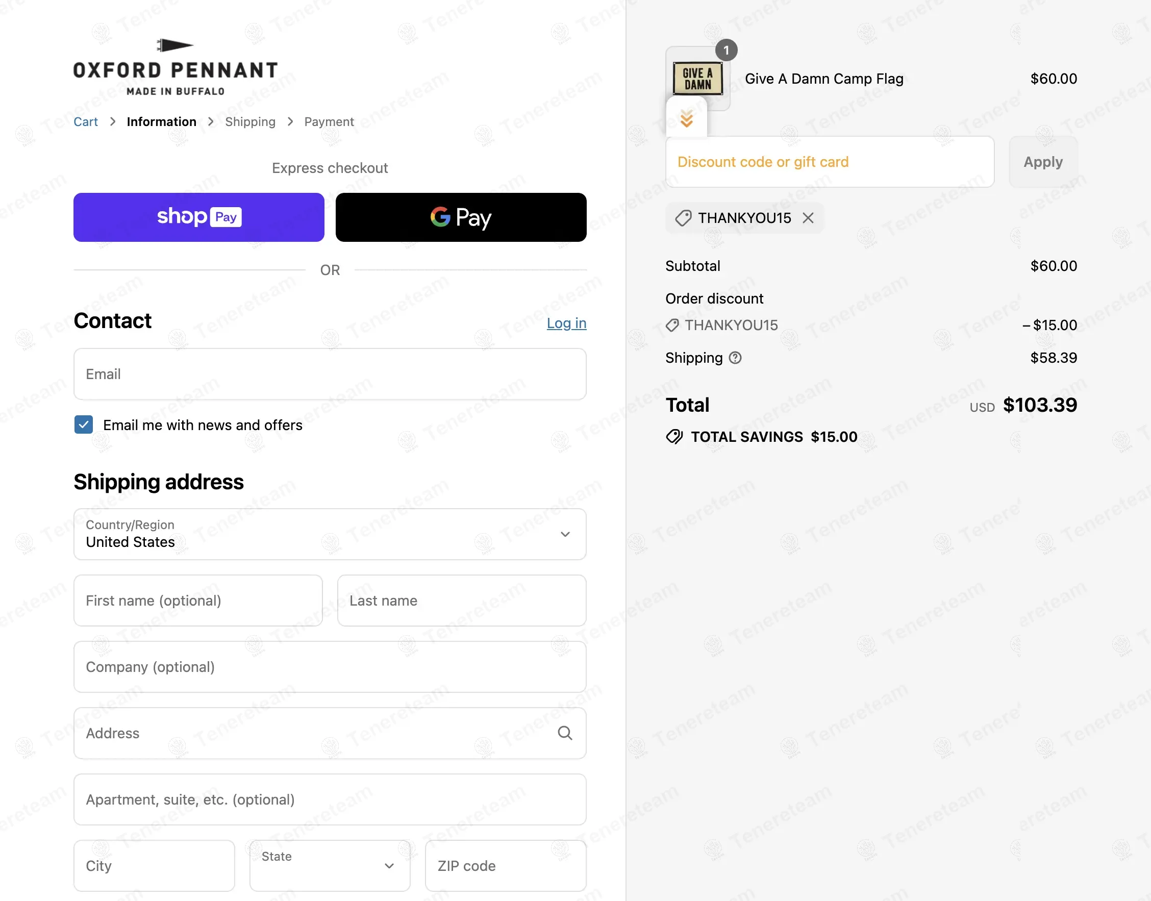 Oxford Pennant coupon code: 15% off with THANKYOU15. Tested and valid as 11 months ago.