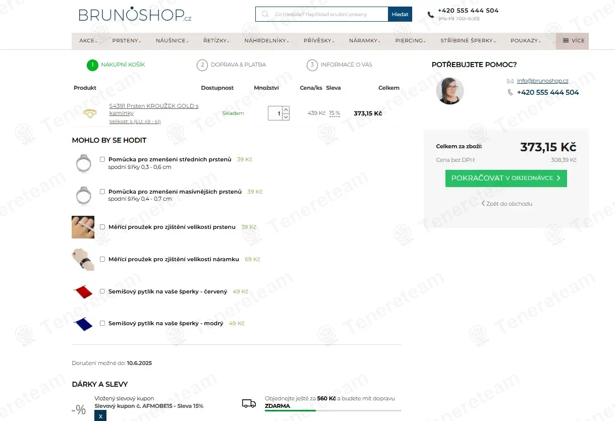 Brunoshop CZ coupon code: 15% off with AFMOBE15. Tested and valid as 1 year ago.